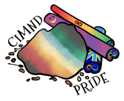 CIMND Pride
Zu sehen sind ein Zimthaufen und mehrere Zimtstangen mit verschiedenen Pride Fahnen:
Disability Pride Fahne, Mad Pride, Autistic Pride, Deaf Pride und die Neurodivergenz Schleife und Spoonie Löffel.
Disability und Mad Pride Bonn.
Koi hat das gemalt.