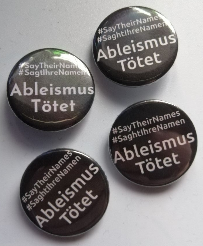 Ableismus Tötet #SayTheirNames #SagtIhreNamen